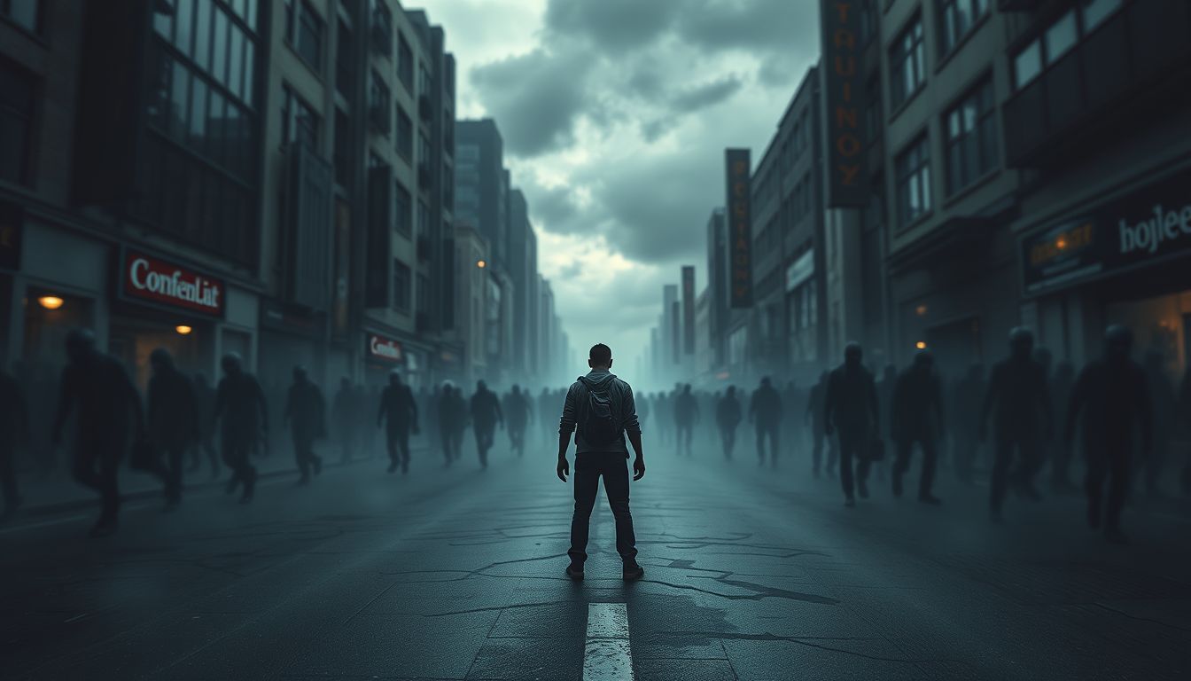 A zombiapokalipszis álmok a belső félelem megjelenései.