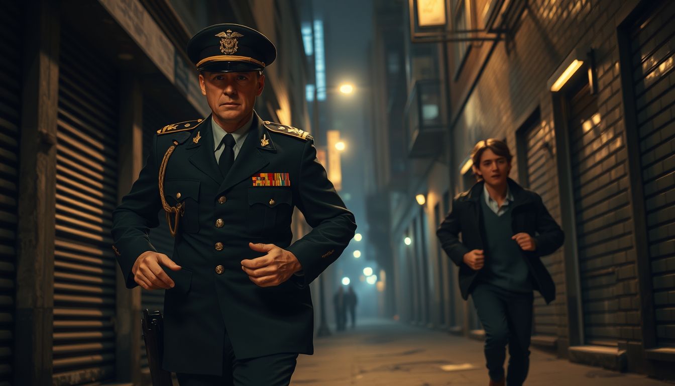 Az ezredes üldözése a felelősség elől menekülést jelképezheti.