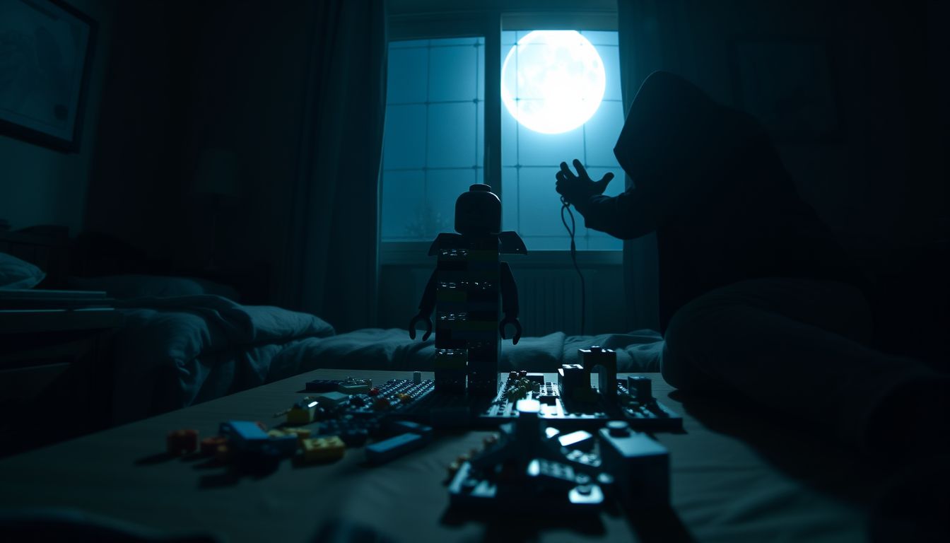Az ellopott Lego az elveszett kontroll és félelem szimbóluma.