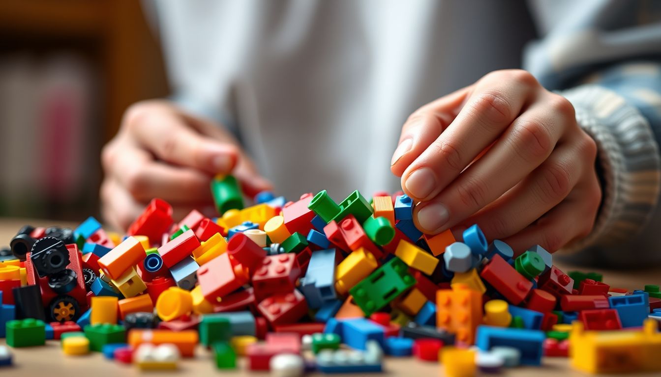 A Lego szétszedése álomban az újjáépítés vágyát jelzi.