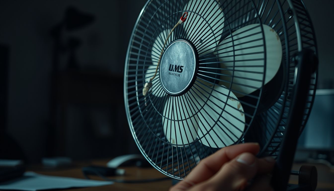 Az elromlott ventilátor álma a stressz és frusztráció jelképe.