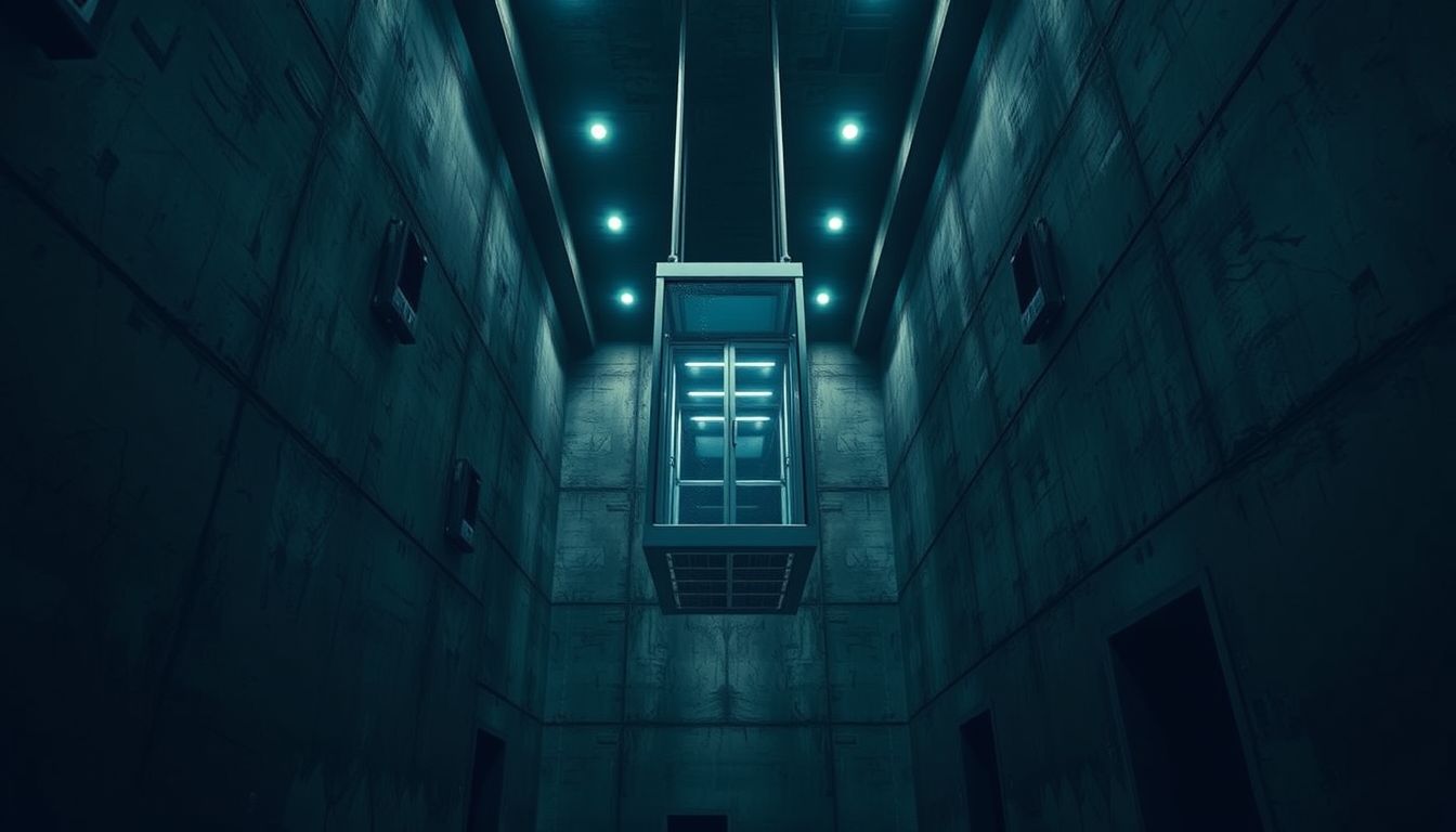 A labirintusos lift álom az irányvesztést jelképezi.