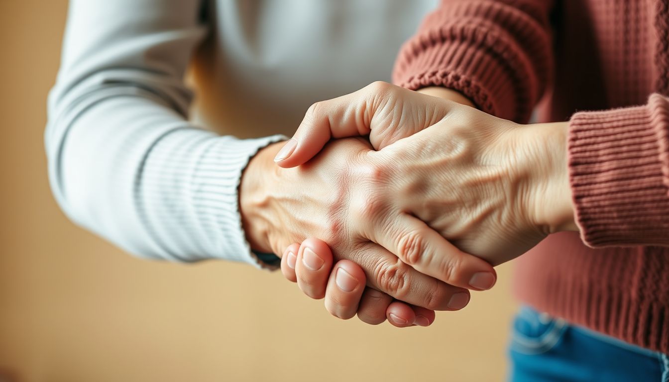 Álomban a családtaggal történő kézfogás bizalom jele.
