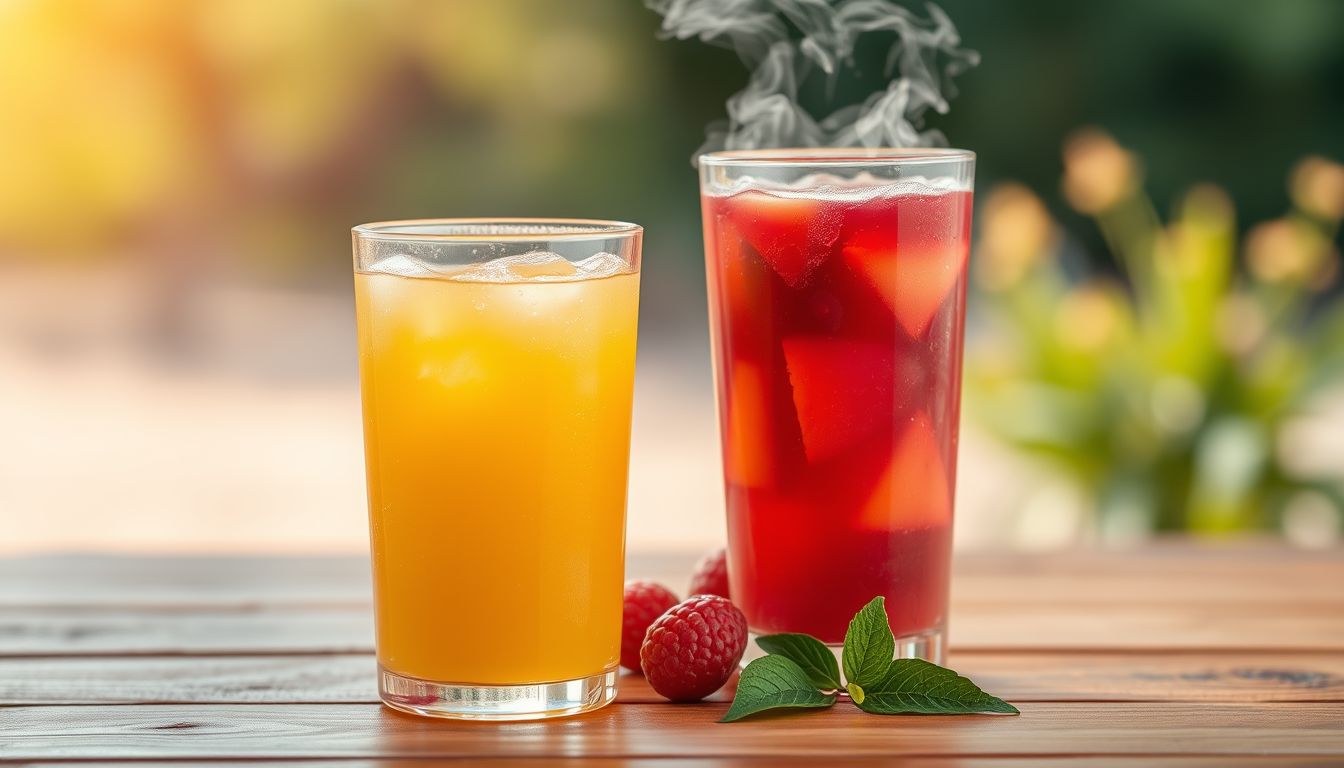 A meleg gyümölcslé az érzelmi melegség és vitalitás szimbóluma.