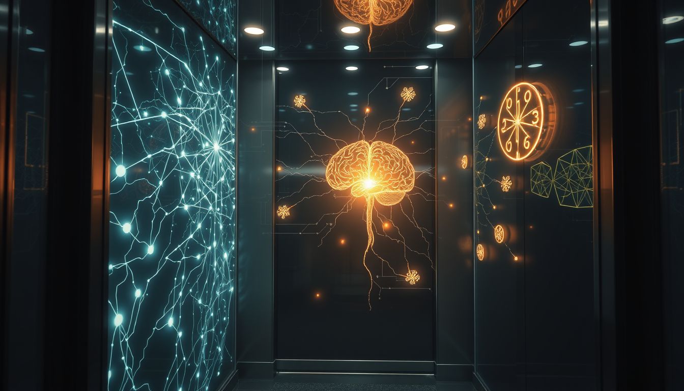 A lift az elmélyült tudatalatti rétegek gyors elérését jelképezi.