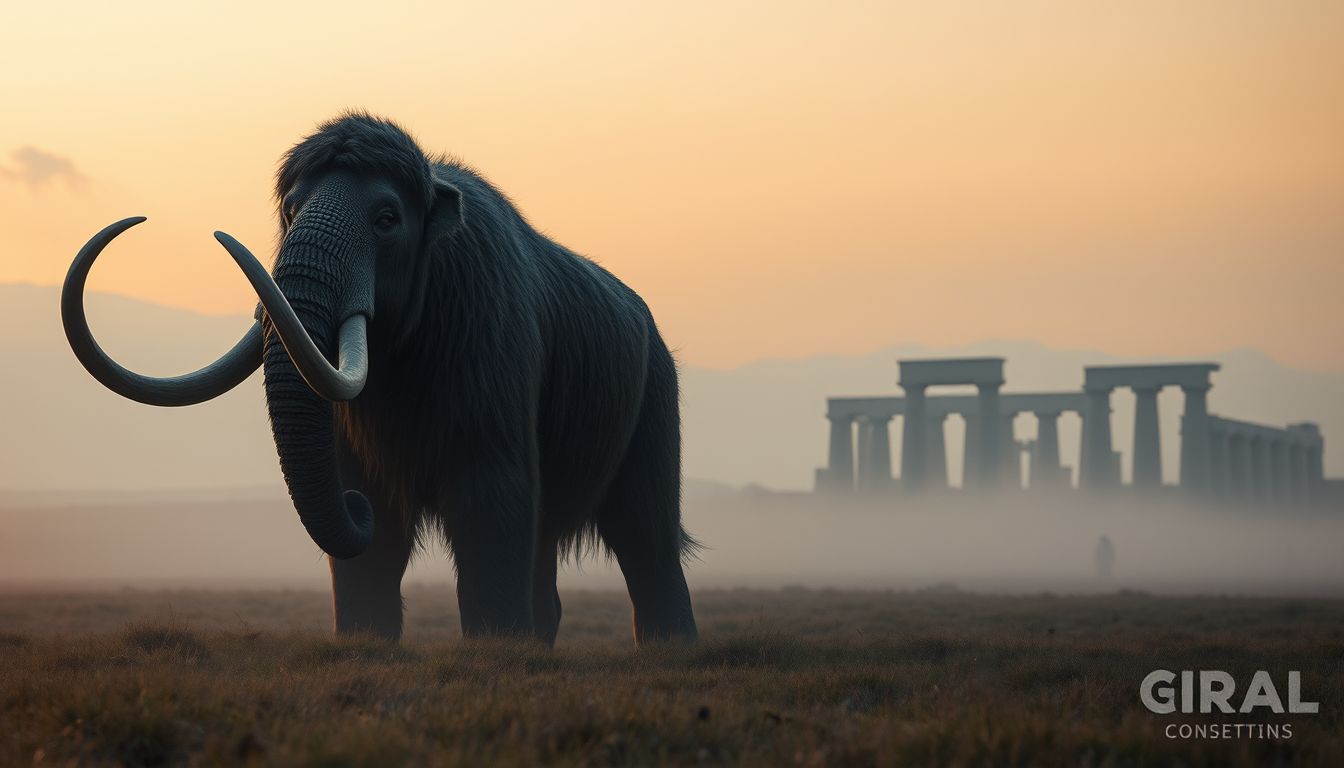A mammut a múltbéli erő és kitartás szimbóluma.