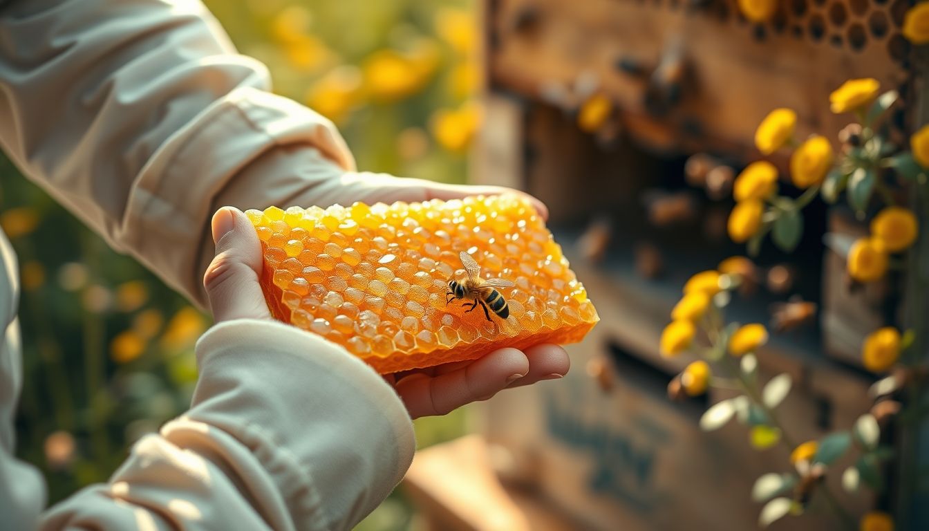 A méz a bőség és siker szimbóluma a méhész álomban.