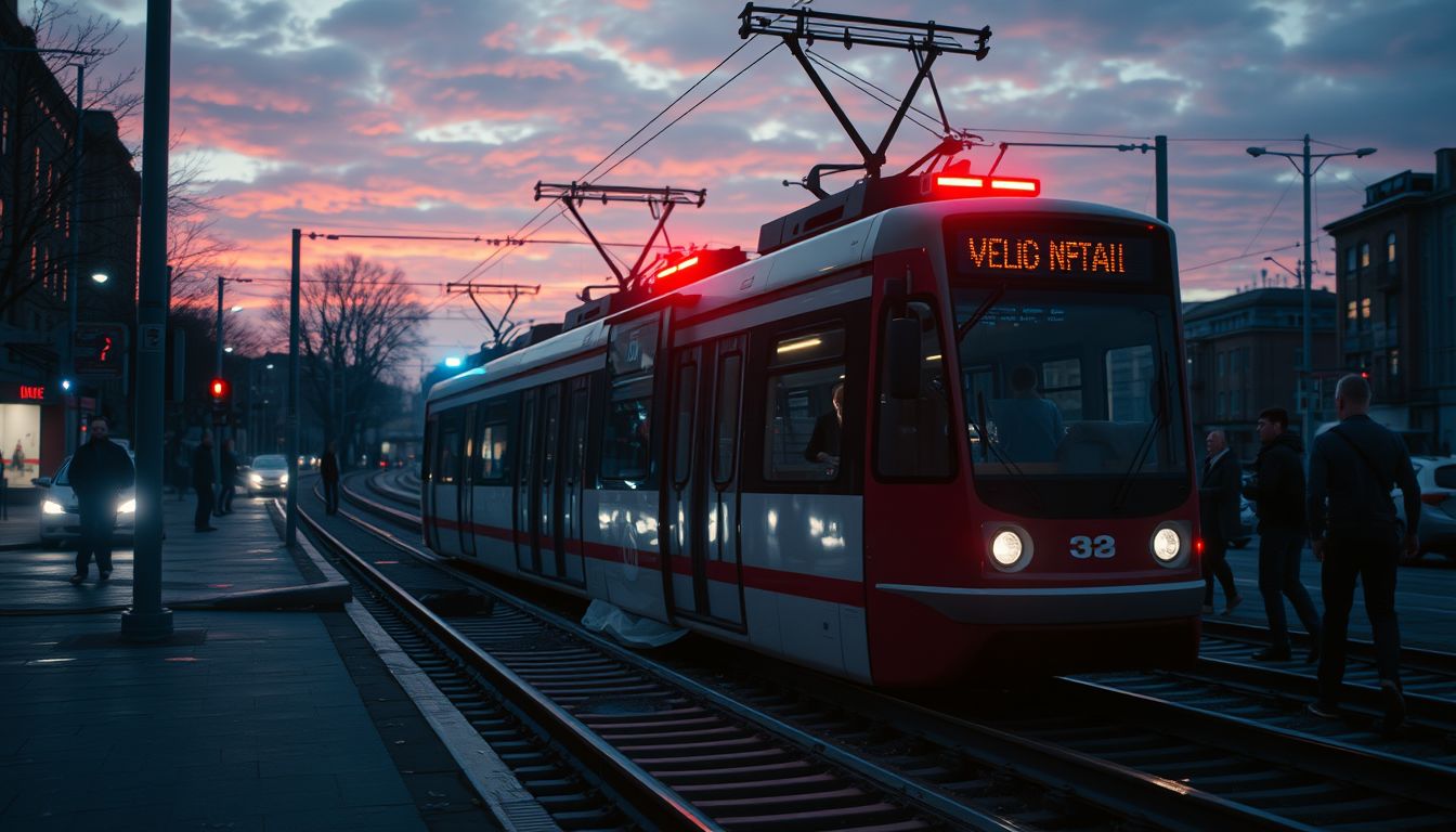 A villamosbaleset álomban a kontroll elvesztését jelzi.