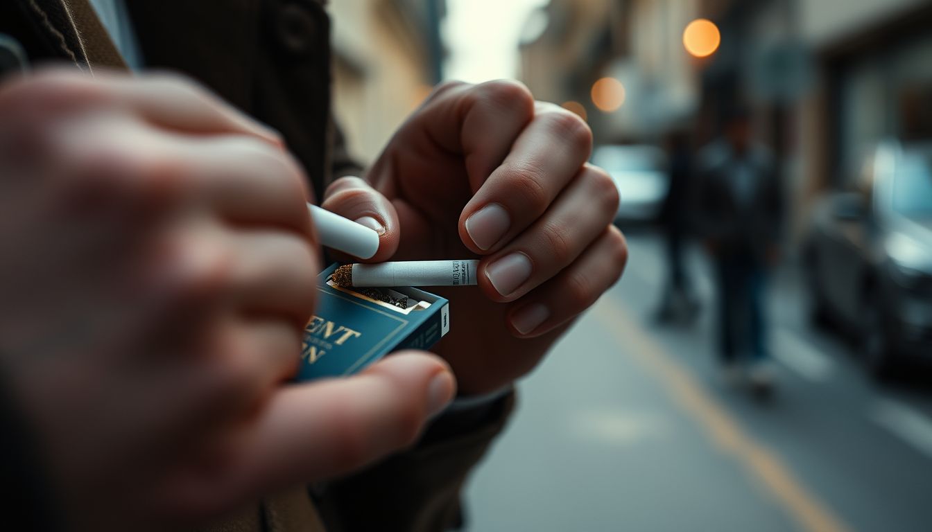 Álmodni cigaretta lopásáról a vágyott szabadság jelképe.