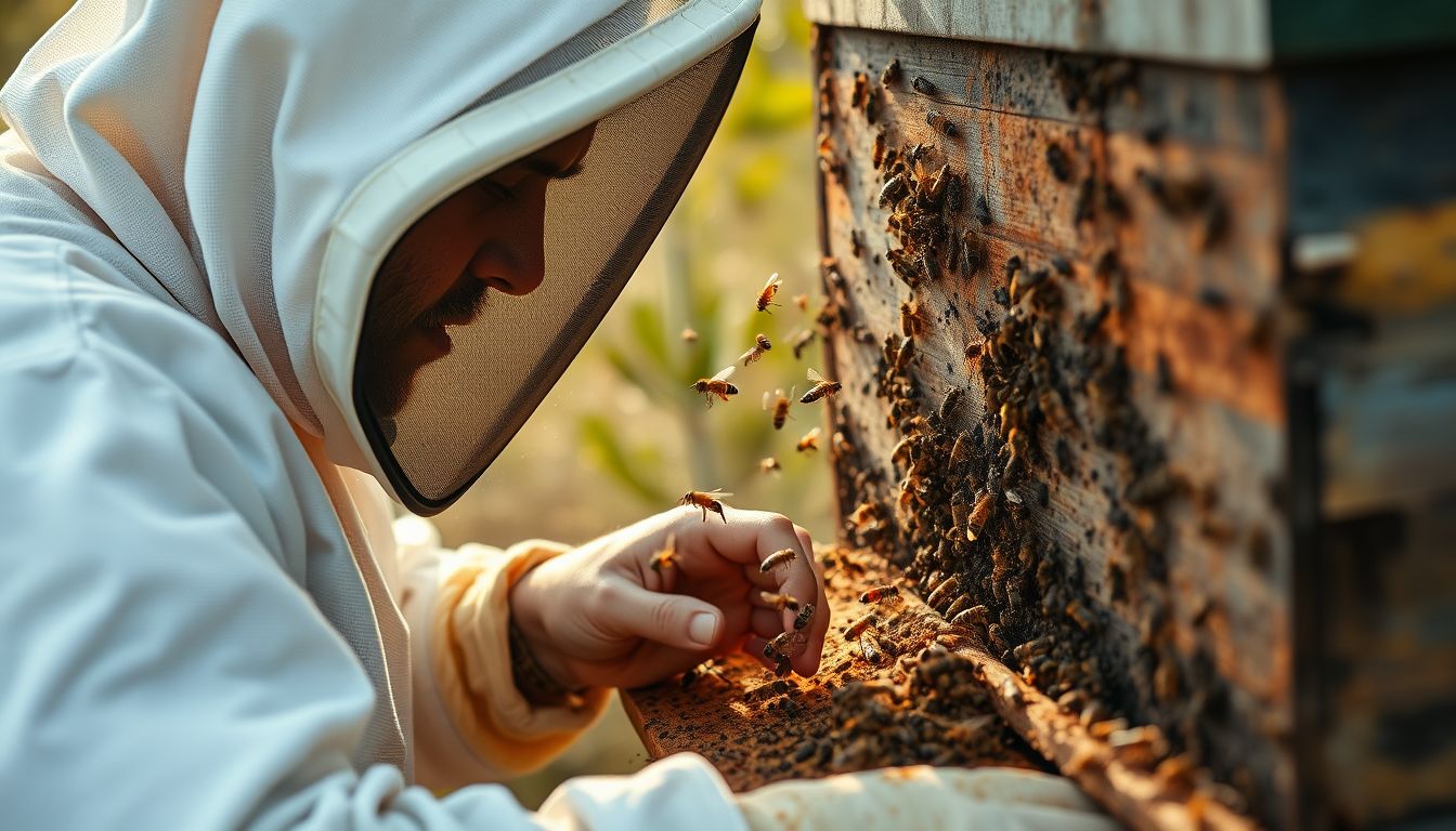 Az álombeli méhész baleset figyelmeztet a figyelmetlenségre.