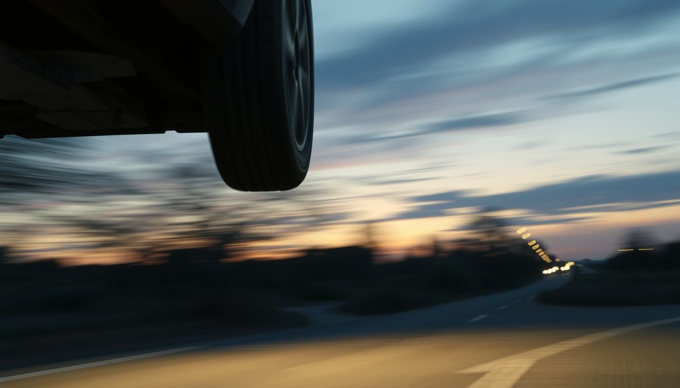 Az abroncs a levegőben félelmet és irányvesztést szimbolizál.