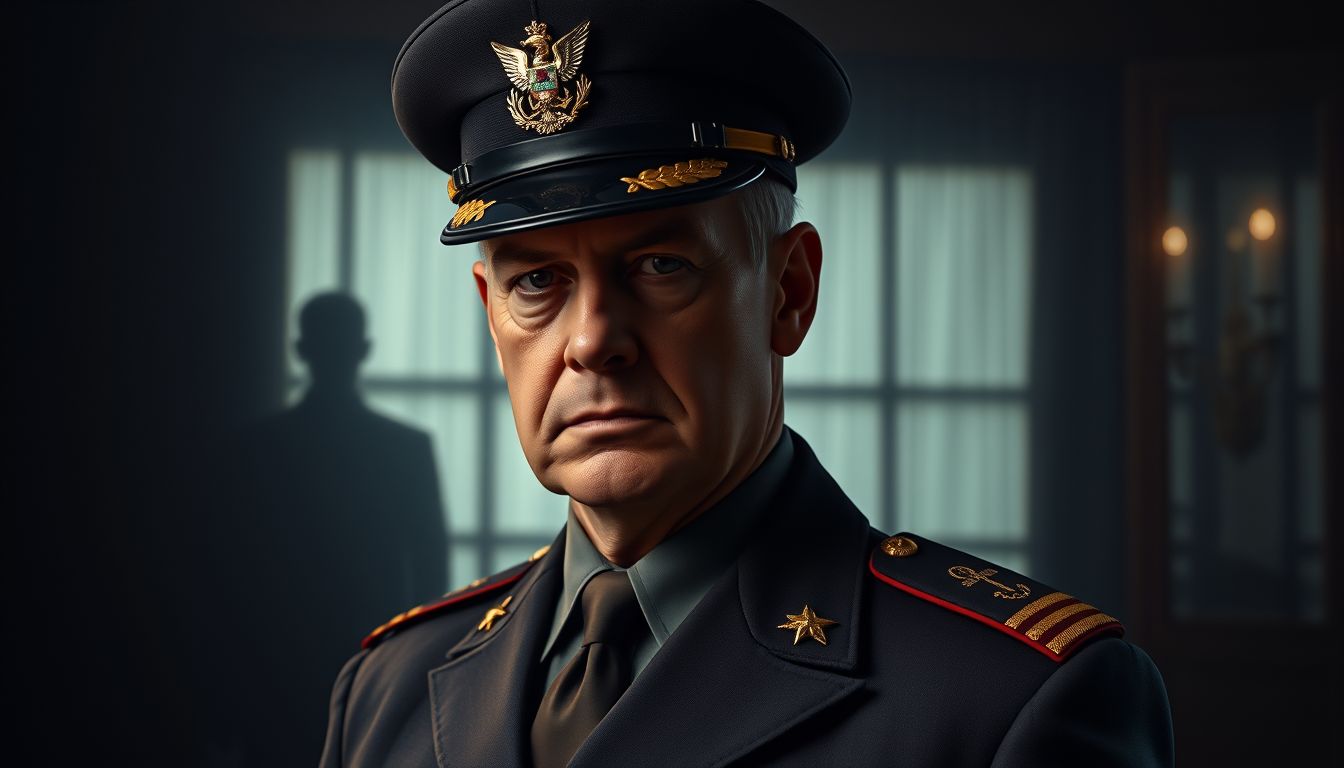 Az ezredes belső kritikusként szigorú, önfejlesztő hangot képvisel.