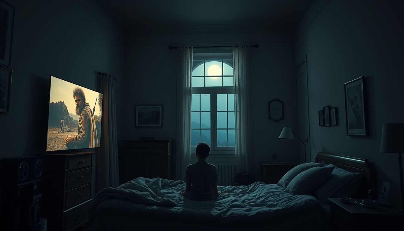 Az álombéli dokumentumfilm a valóság iránti kíváncsiságot jelzi.