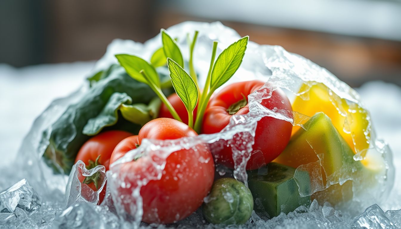 A fagyasztott zöldségek álomban a fejlődés késlekedését jelzik.