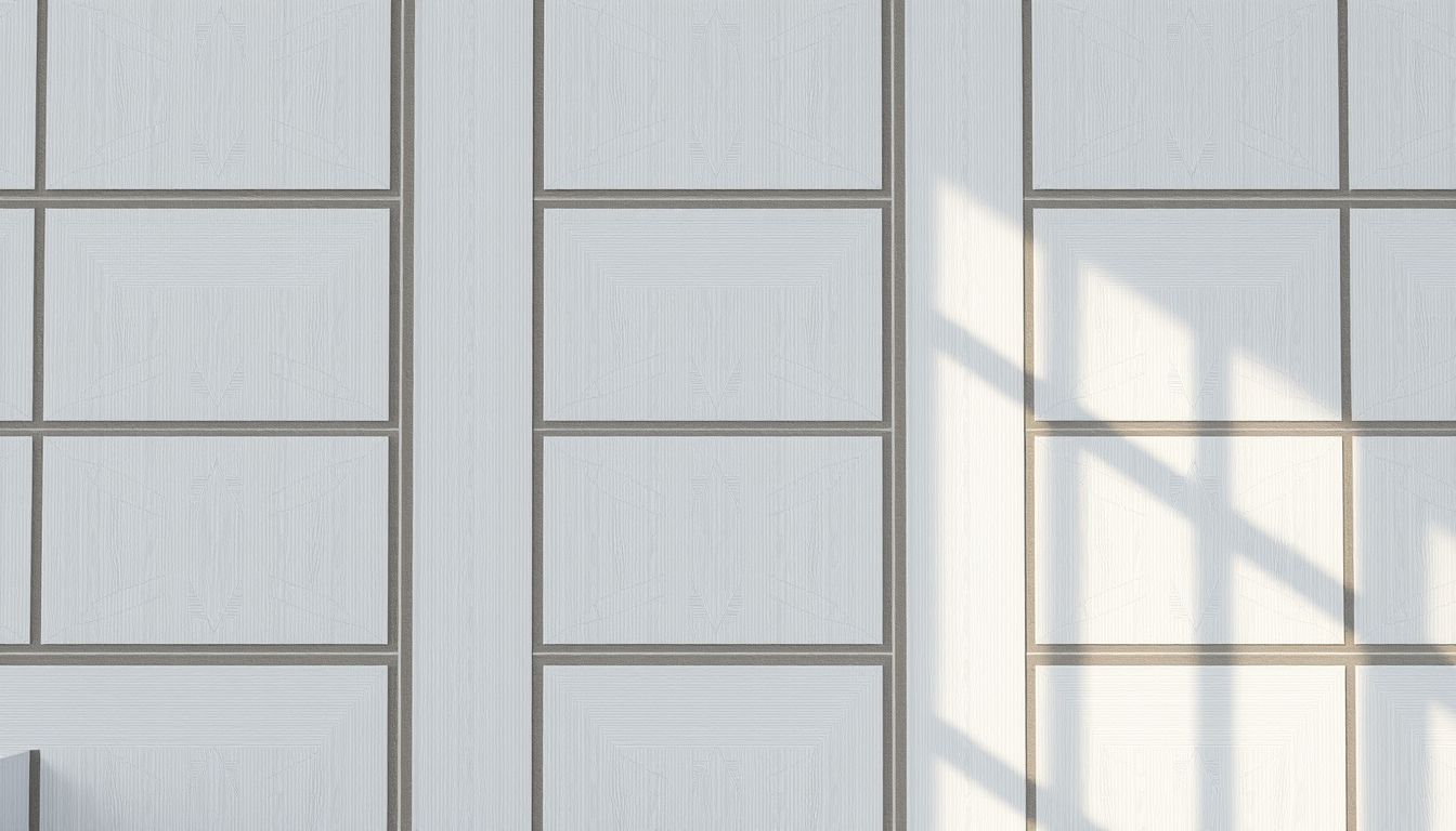 A geometrikus mintás tapéta a tudatalatti rendjét tükrözi.