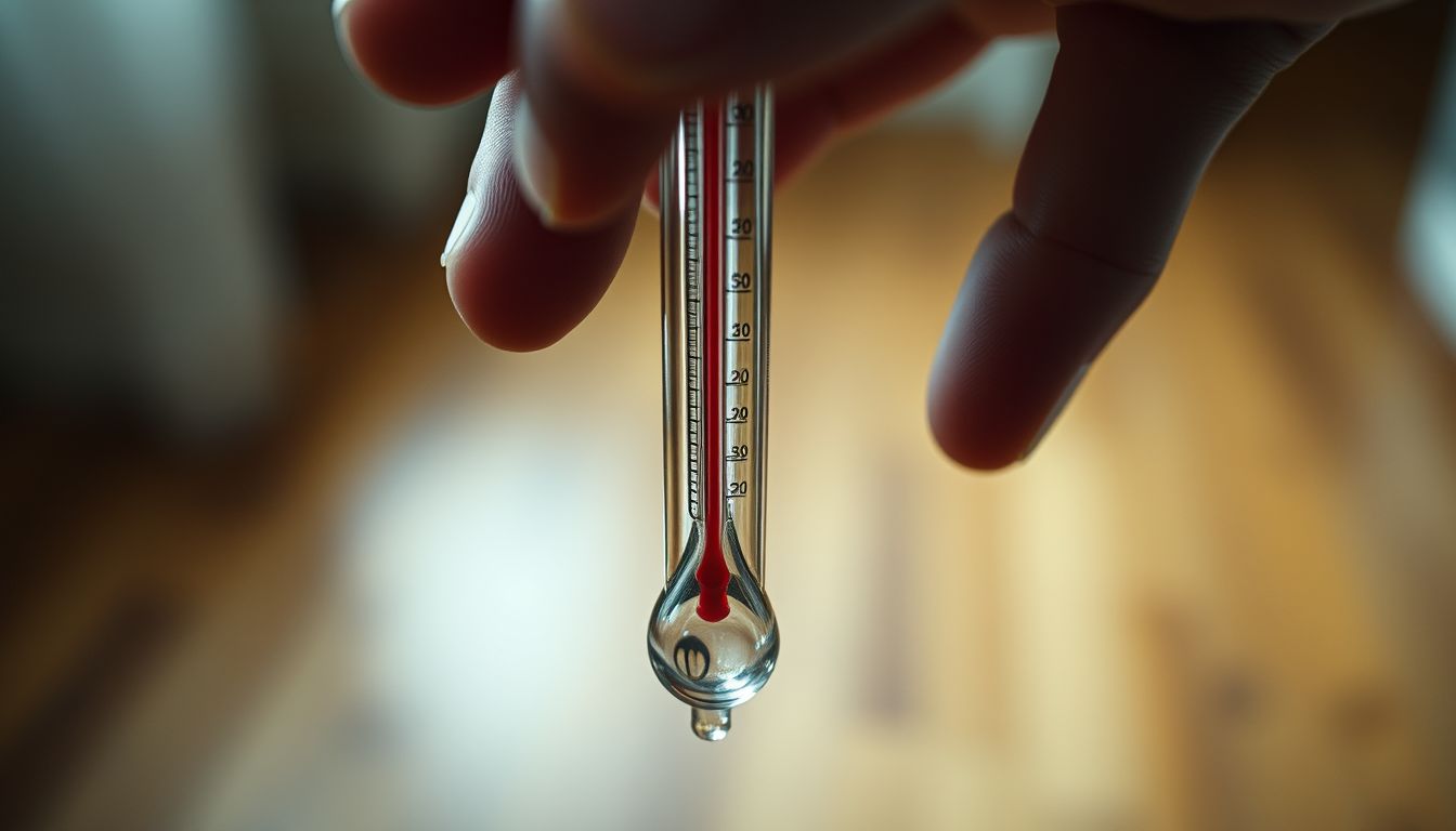 Leeső lázmérő álomban a kontroll hiányát és bizonytalanságot jelzi.