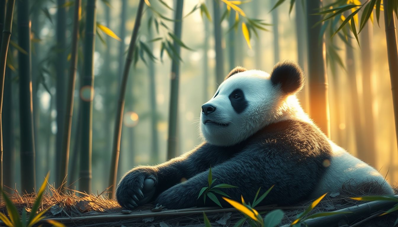 A pandák álma serkenti a kreatív gondolkodást és inspirációt.