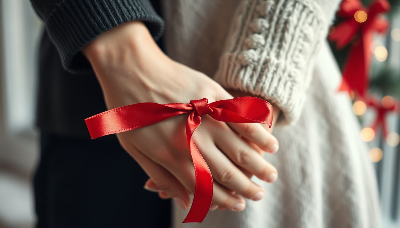 A piros szalag álomban erős kötődéseket és ünneplést jelképez.