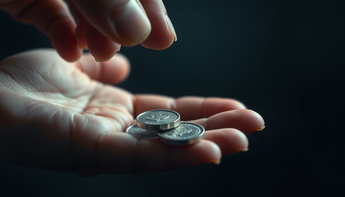 A platina pénzérme elvesztése álomban a bizonytalanságot jelzi.