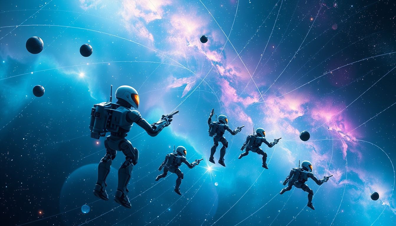 Az űrrobotok az álomban a technológiai fejlődést szimbolizálják.