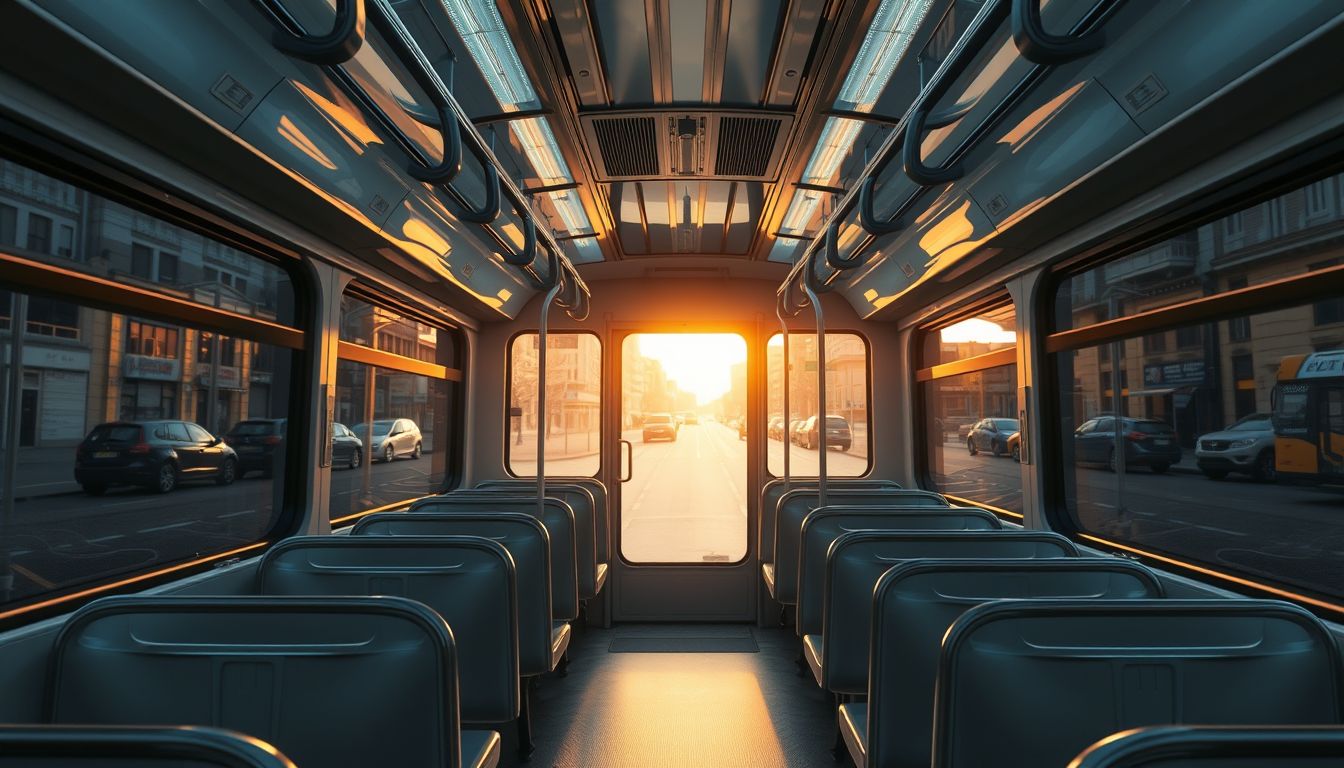 Az üres busz az érzelmi elszigeteltség és bizonytalanság jele.