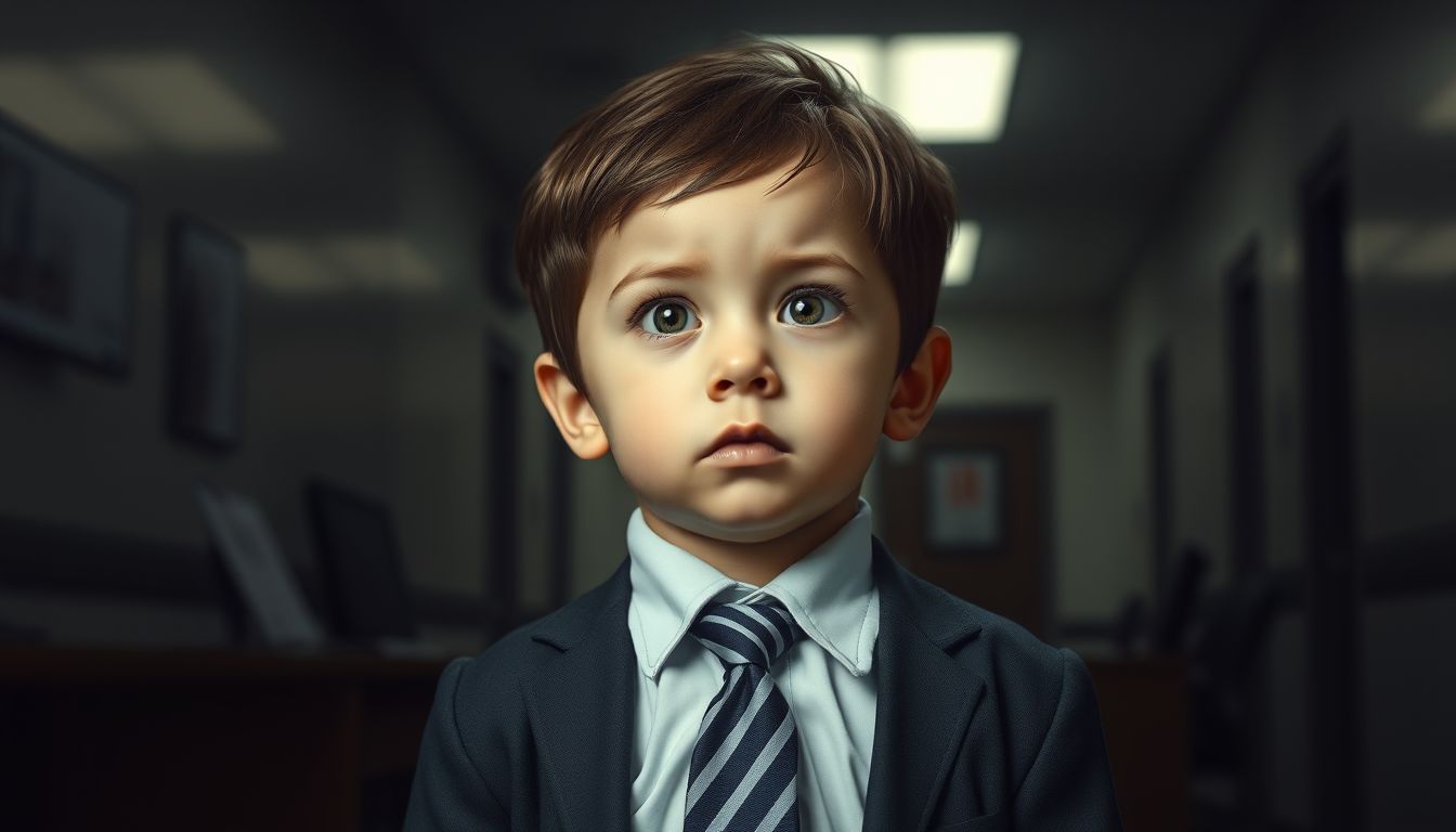 A gyermek végrehajtó álmokban az ártatlanság megszűnését jelképezi.