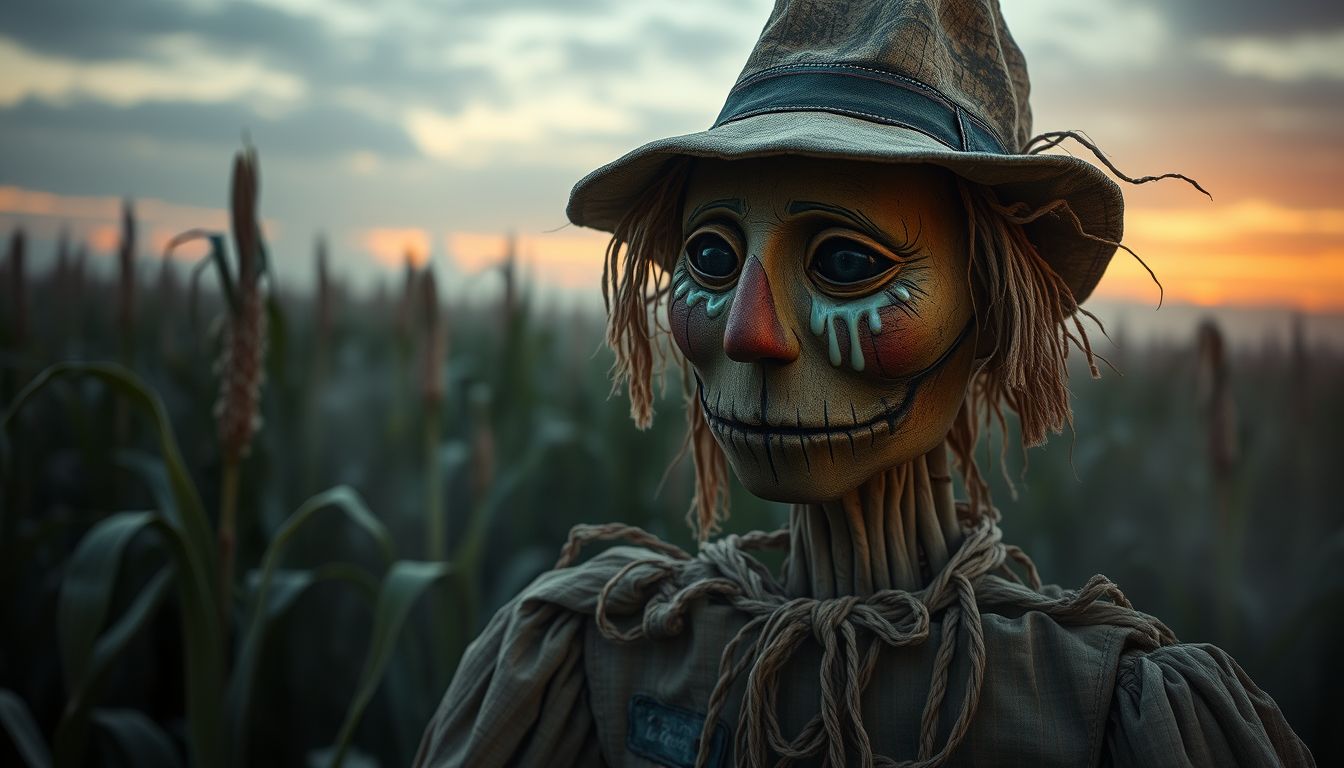 A síró madárijesztő az elfojtott érzelmek szimbóluma álomban.