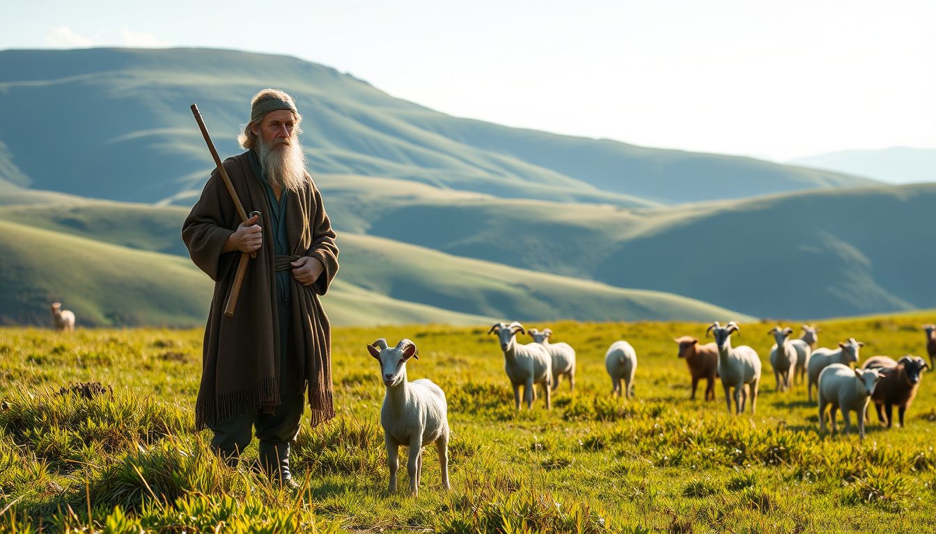 Az 11. Pásztor álomban a kecskék önállóságot jelképeznek.