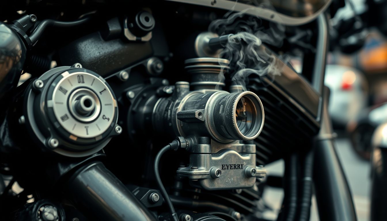 A túlpörgő motor karburátor hibája figyelmeztetés a túlhajszoltságra.