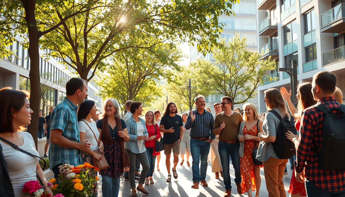 Az utcai por a közösségi kapcsolatok tisztázását jelképezi.