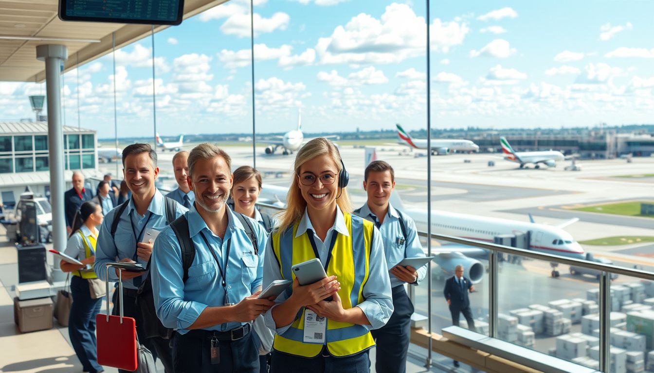 A 13. Repülőtéren dolgozni a karrier gyors előrelépését jelzi.