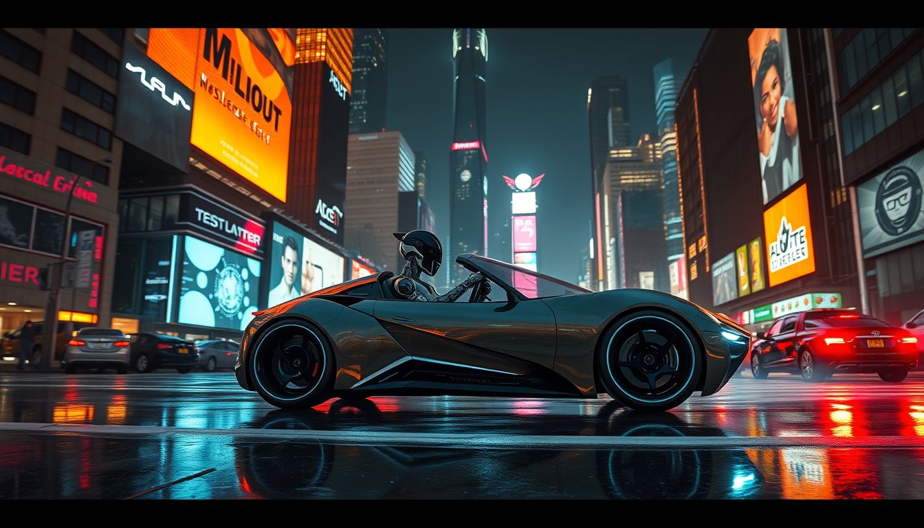 A jövő városában a robotok irányítják az életünket.