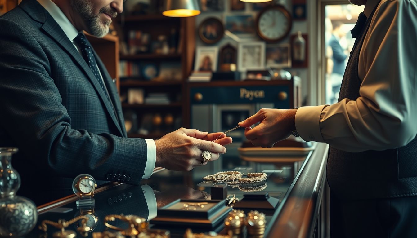 A 14. emléktárgy zálogba adása múltbéli kötődések feladását jelzi.