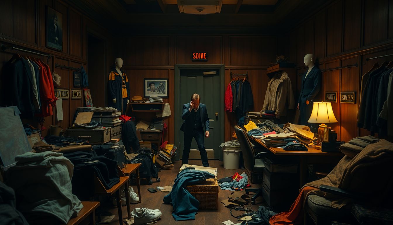 A kellék hiánya az irányítás elvesztését szimbolizálja az álomban.