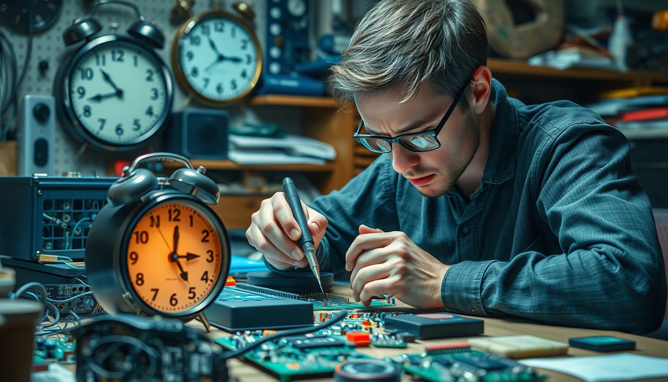 Az időhiány forrasztásnál álmaidban stresszt és késedelmet jelez.