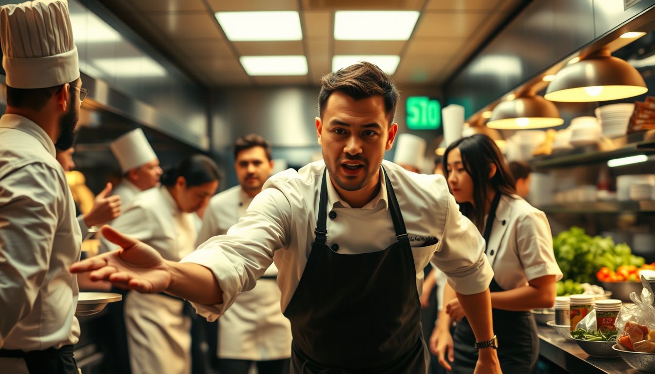 Az éttermi szakács álmodban irányítja érzelmi döntéseidet.