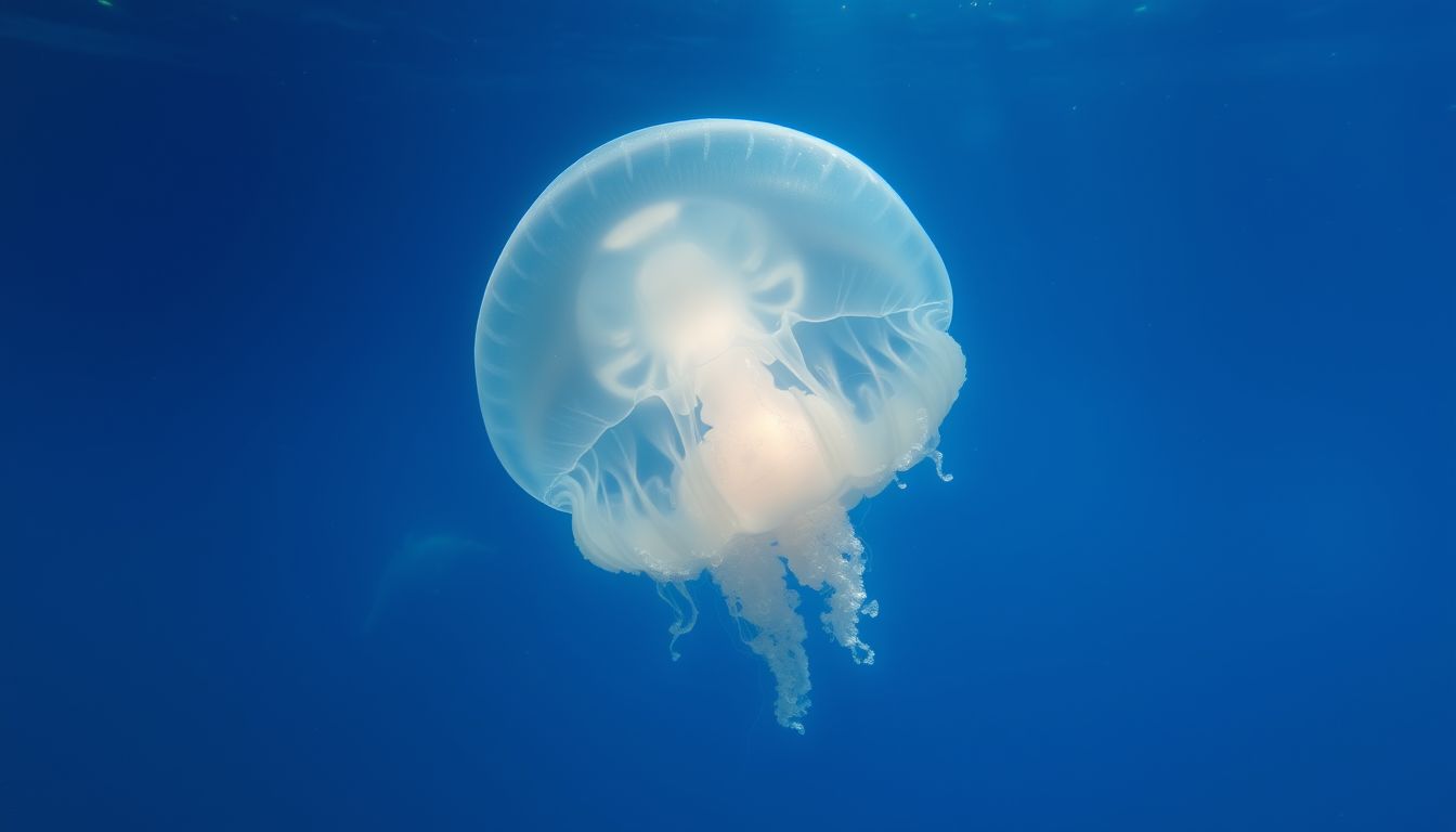 A nagy méretű medúza álomban hatalmas érzelmi kihívást jelképez.