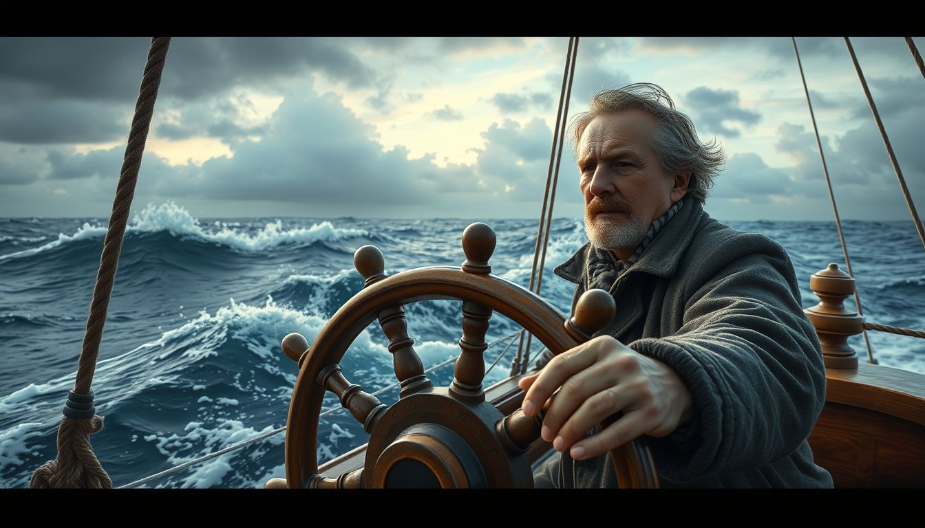 A hajóskapitány az irányítást és vezetést szimbolizálja álmodban.