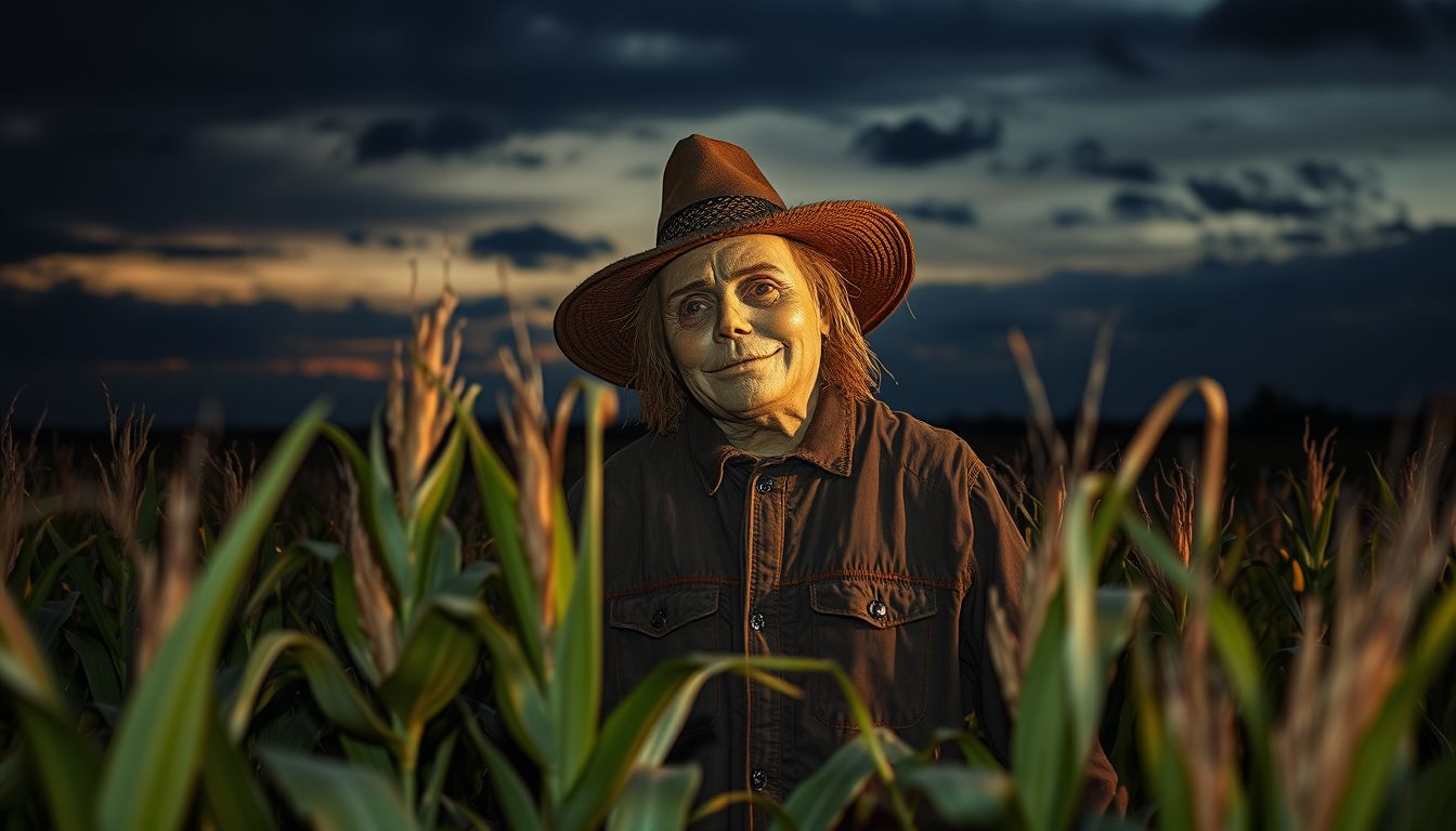 Az átalakuló madárijesztő az önátalakítás szimbóluma lehet.