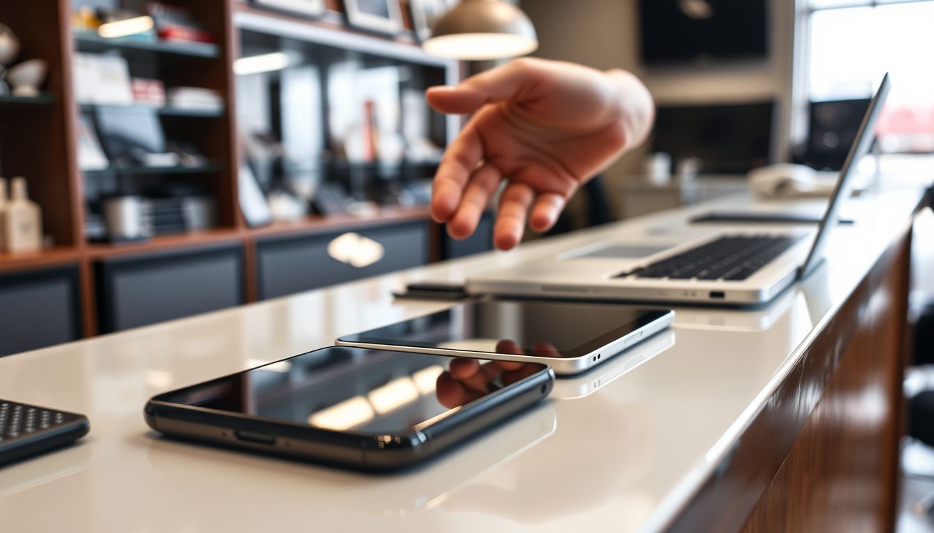 Az elektronikai eszköz zálogba adása anyagi nehézséget jelez.