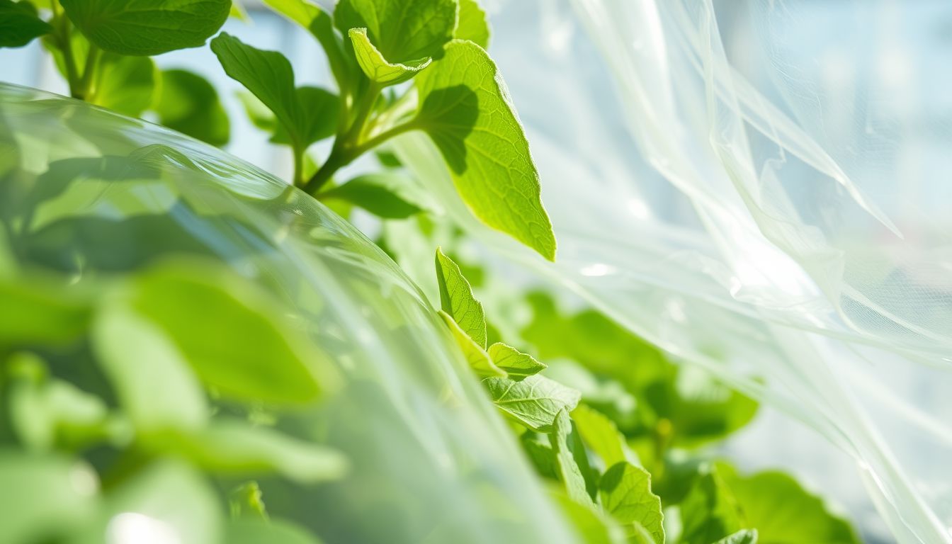 A fóliával védett növények álma védelmet és növekedést jelképez.