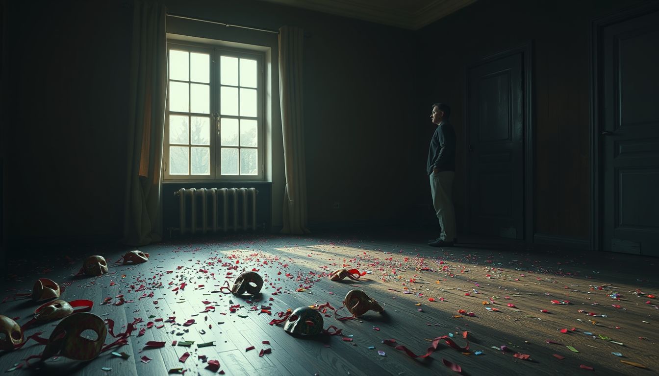 Az álombeli farsang vége a böjti időszakot jelzi.