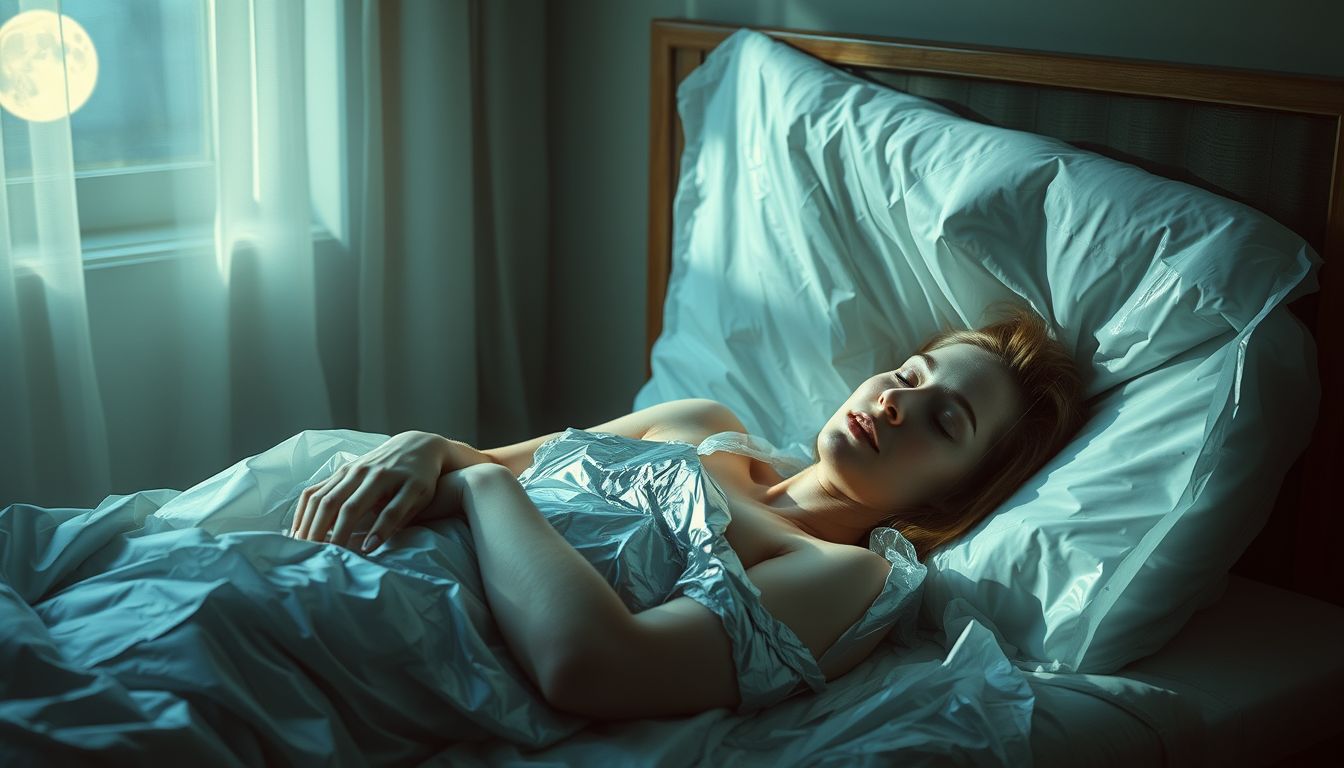 A fólia álomban a védelem és bezártság érzetét szimbolizálja.