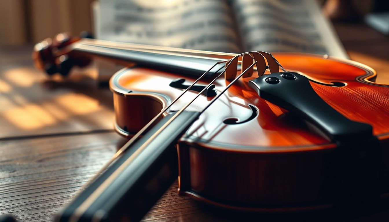 A hegedű álmában az érzelmek mély és finom kifejezője.