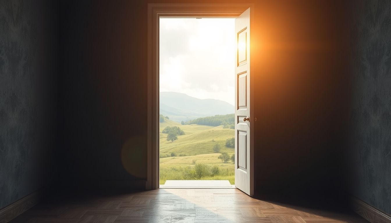 A kijárat az álomban a szabadság és menekülés szimbóluma.