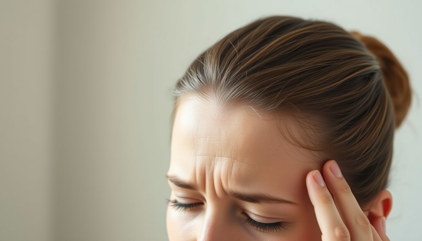 A konty fejfájást jelképez álomban, stresszre utalva.