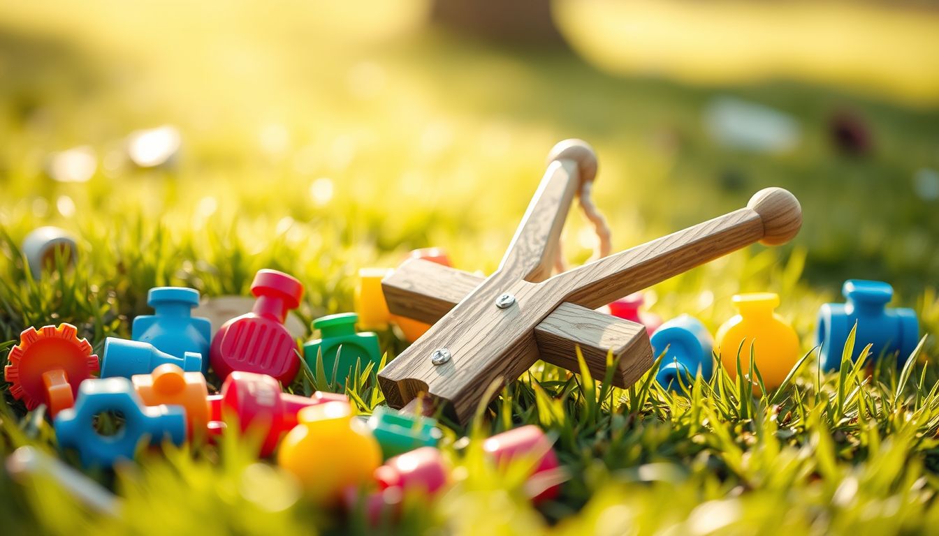 A parittya a gyermekkor játékos bátorságának szimbóluma.