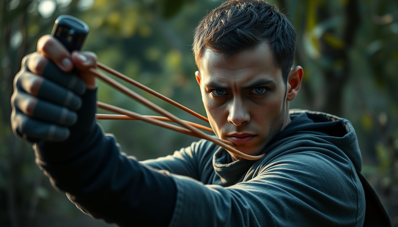 A parittya ősi fegyverként szolgált védelem és önvédelem eszközeként.