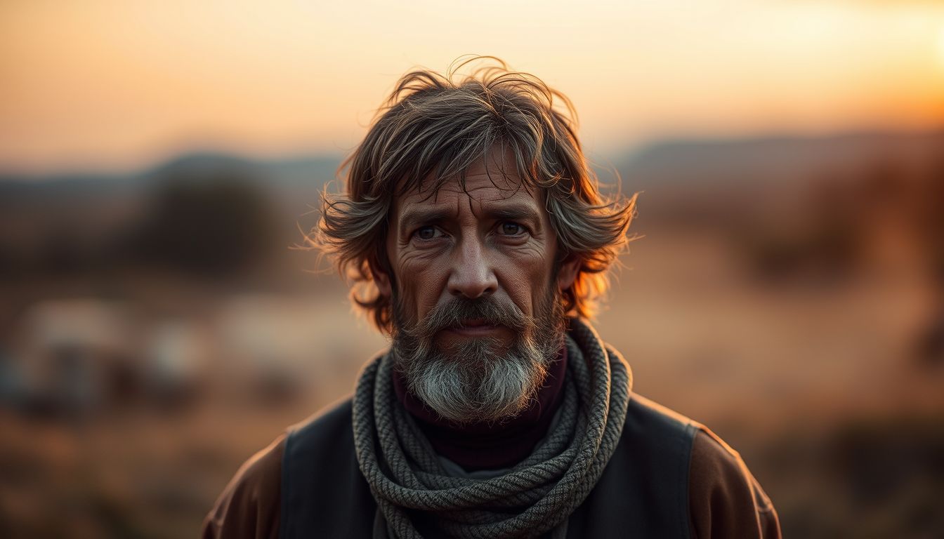 Az álombeli pásztor arcának ismerősége belső lelkiállapotot tükröz.