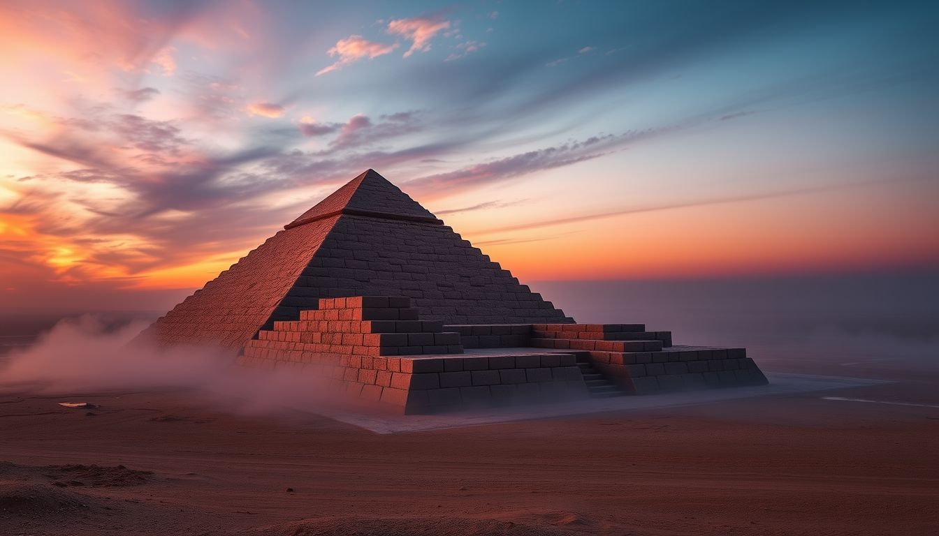 Az álombéli piramis a tudás és hatalom szimbóluma.
